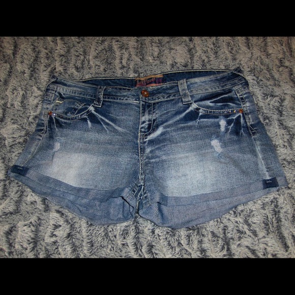 Wallflower Pants - FINAL PRICE! Wallflower Distressed Jean Shorts